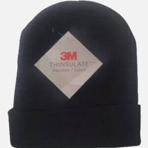 3M Thinsulate Cuffed  Beanie Black